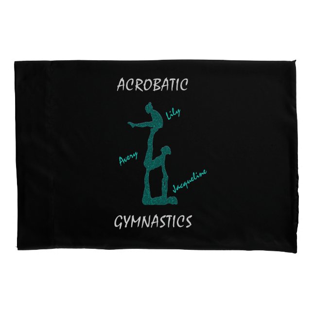 Acrobatic Gymnastics Pillowcase (Front)