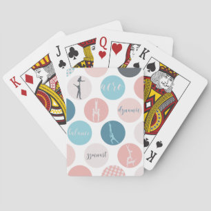 Acrobatic Gymnastics Playing Cards