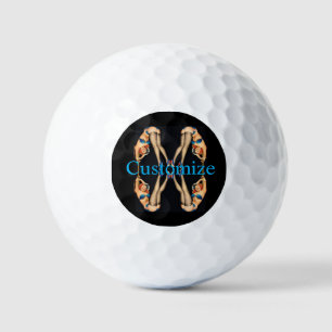 Acrobatic Vintage Pinups Thunder_Cove  Golf Balls