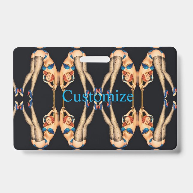 Acrobatic Vintage Pinups Thunder_Cove  ID Badge (Front)