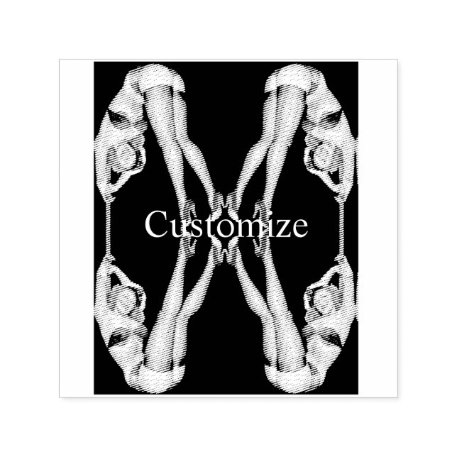 Acrobatic Vintage Pinups Thunder_Cove Self-inking Stamp (Design)