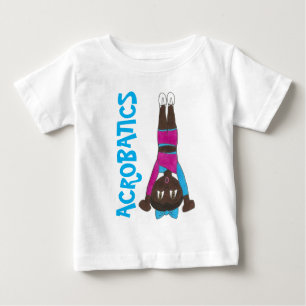 Acrobatics Acro Dancer Girl Tumbling Gymastics Baby T-Shirt
