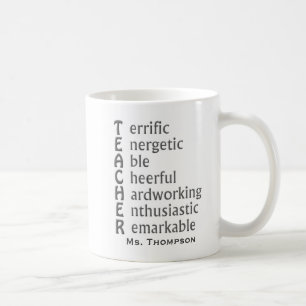 Acronym for Teachers Coffee Mug