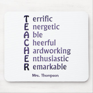 Acronym for Teachers Mouse Mat