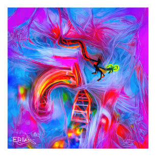 Acrophobia photo print