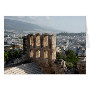 Acropolis Ancient ruins overlooking Athens