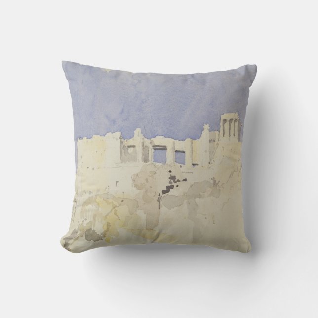 Acropolis Athens 1994 Cushion (Front)