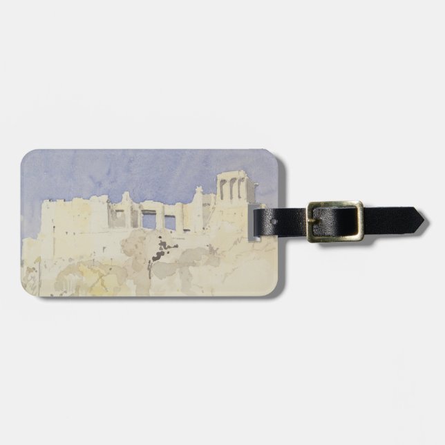Acropolis Athens 1994 Luggage Tag (Front Horizontal)