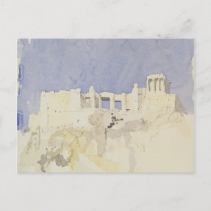 Acropolis Athens 1994 Postcard