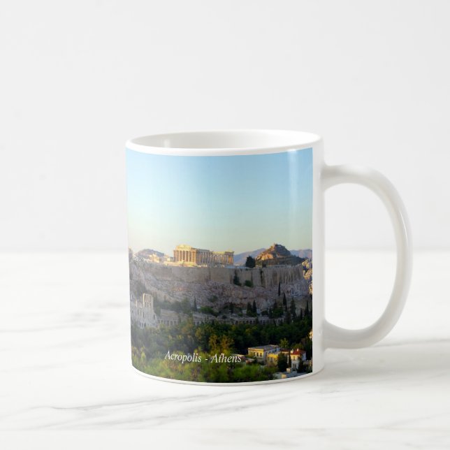 Acropolis - Athens Coffee Mug (Right)