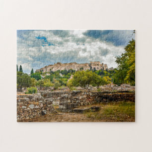 Acropolis Athens Greece. Jigsaw Puzzle