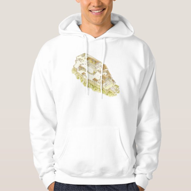Acropolis Athens Hoodie (Front)
