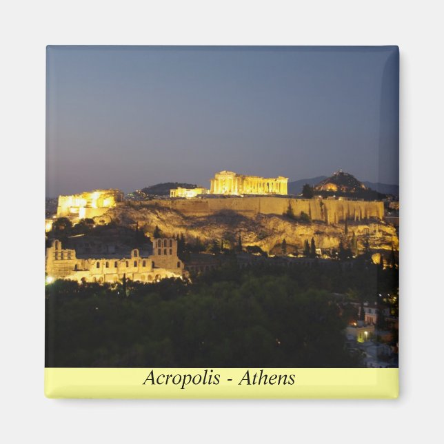 Acropolis - Athens Magnet (Front)