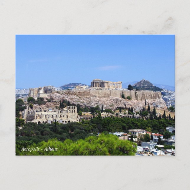 Acropolis – Athens Postcard (Front)