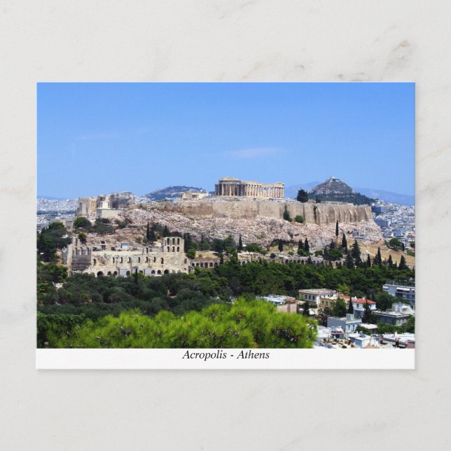 Acropolis – Athens Postcard (Front)