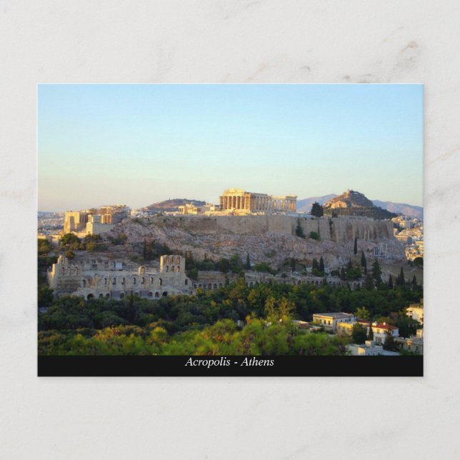 Acropolis – Athens Postcard (Front)
