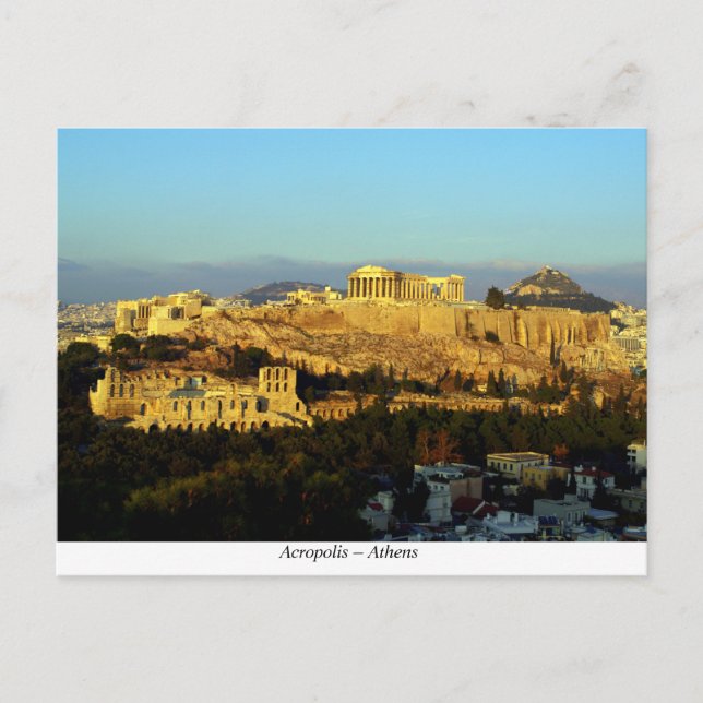 Acropolis – Athens Postcard (Front)
