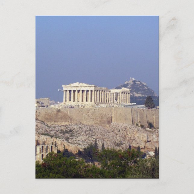 acropolis columns postcard (Front)