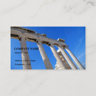 Acropolis Erechtheion - Athens Business Card