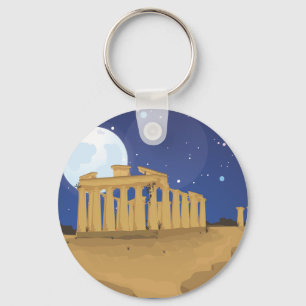 Acropolis of Athens Key Ring