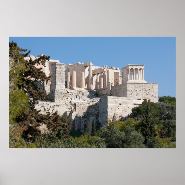 Acropolis of Athens Poster (Front)