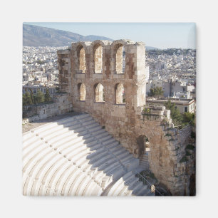Acropolis Square Magnet