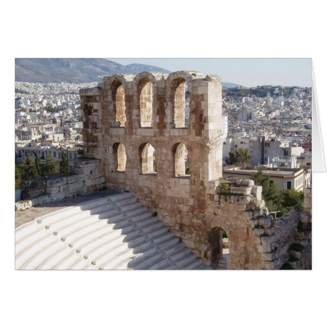Acropolis Stadium Theatre Card (Front Horizontal)