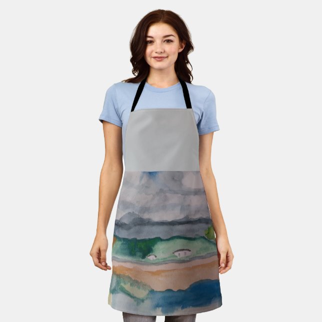 Across The Bay Apron (Worn)