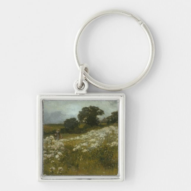 Across the Fields Key Ring (Front)