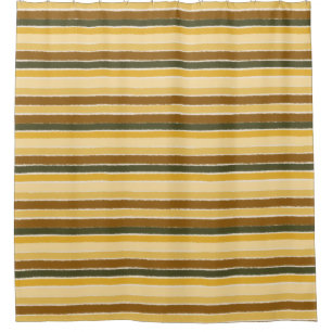Across The Lines Shower Curtain
