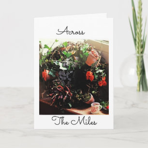 **ACROSS THE MILES** AT CHRISTMAS HOLIDAY CARD
