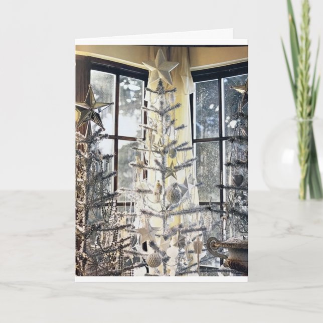 **ACROSS THE MILES** AT CHRISTMAS HOLIDAY CARD (Front)