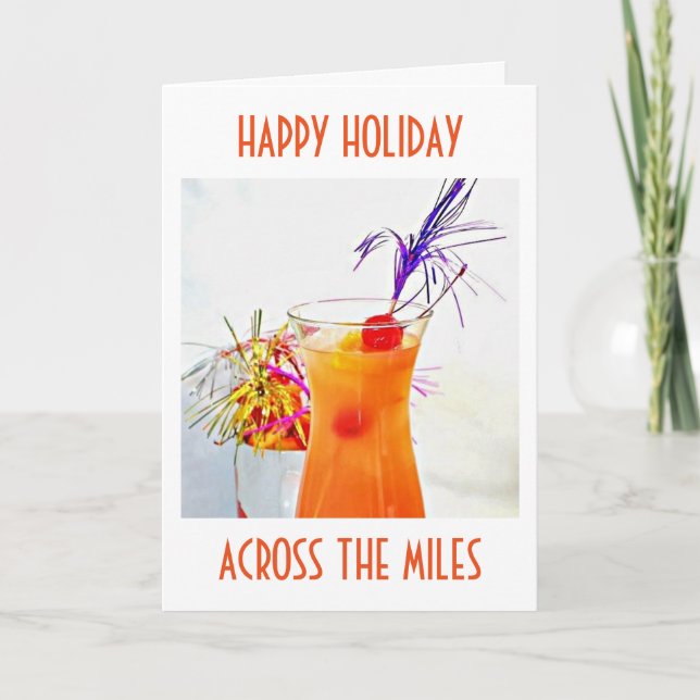 ACROSS THE MILES/CHEERS AT THE HOLIDAY SEASON (Front)