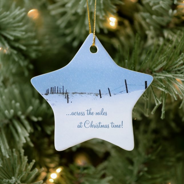 Across the Miles Christmas Ornament (Tree)