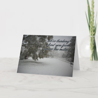 Across the Miles Holiday Card