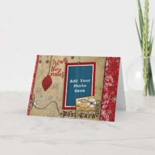 Across The Miles Holiday Card