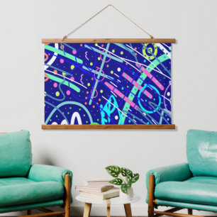 Across the Night Sky  Hanging Tapestry
