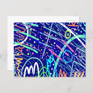 Across the Night Sky  Postcard