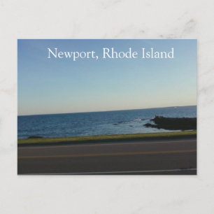 Across The Road In Newport, Rhode Island Postcard
