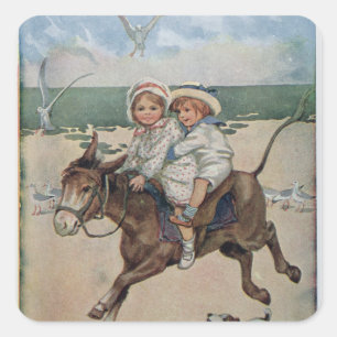 Across the Sands Square Sticker