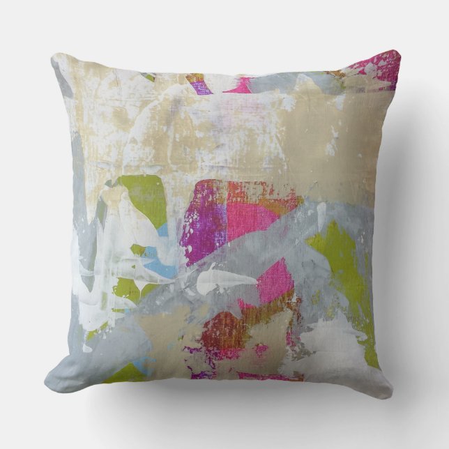 Across the Sky 20 x 20 Poly Throw Pillow (Front)