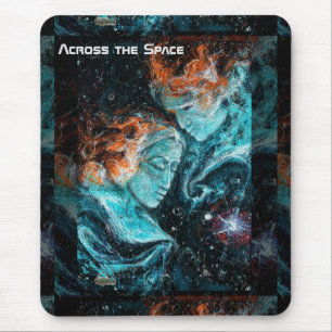 Across the Space Mouse Mat