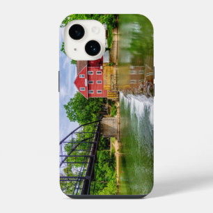 Across War Eagle Creek Waterfall iPhone 14 Case
