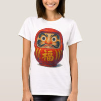 Acrylic Art of Japanese Daruma Doll 