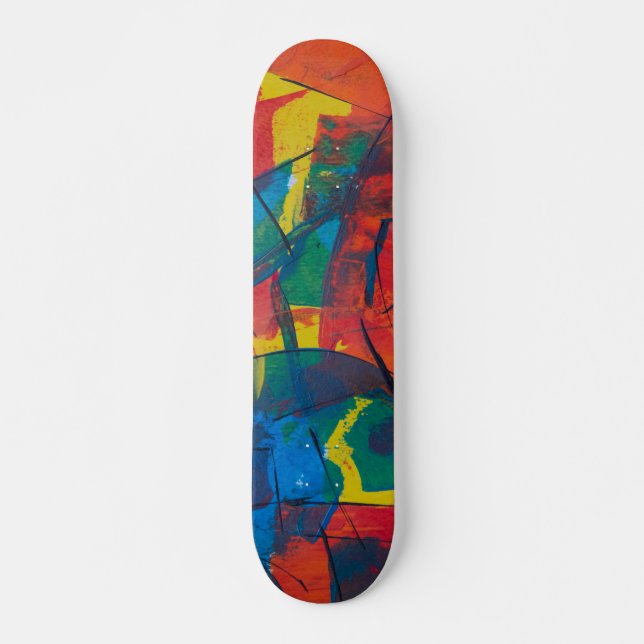 Acrylic Art Skateboard (Front)