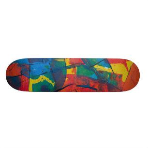 Acrylic Art Skateboard