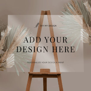 Acrylic Event Sign Printing 36x24" Horizontal