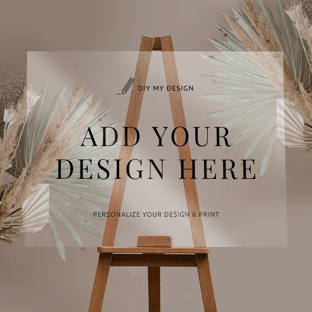 Acrylic Event Sign Printing 36x24" Horizontal (Upload your design to this large acrylic sign)