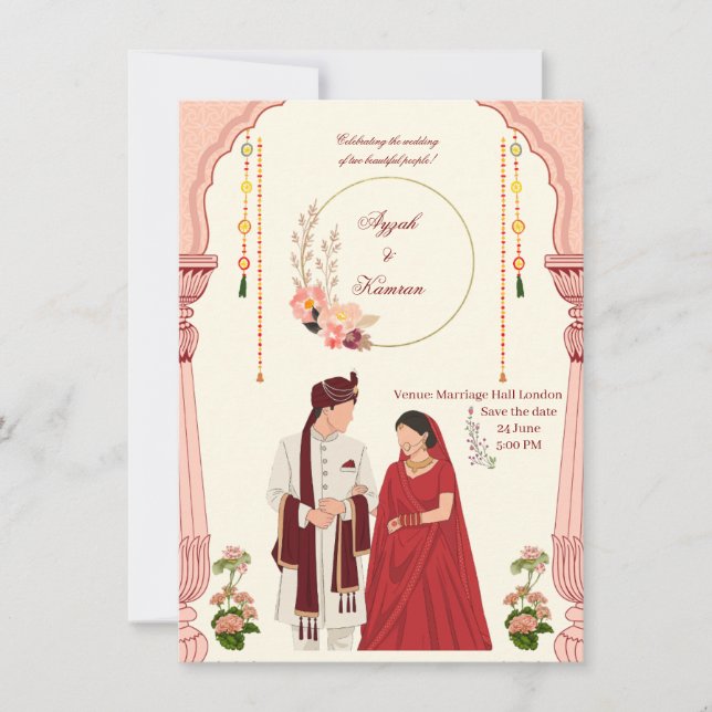 Acrylic Invitation (Front)