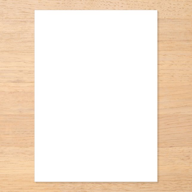 Acrylic Invitation, Size: 5" x 7", Style: Clear Ac Acrylic Invitations (Front)